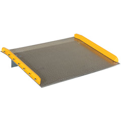 Aluminum Dock Board Steel Curb 15K 54 × 48 - Exact Tooling