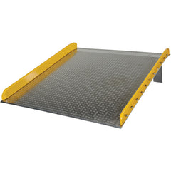 Aluminum Dock Board Steel Curb 15K 54 × 72 - Exact Tooling