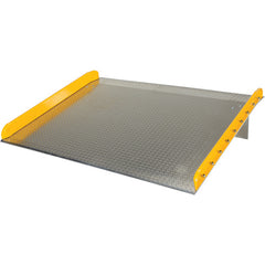 Aluminum Dock Board Steel Curb 15K 72 × 72 - Exact Tooling