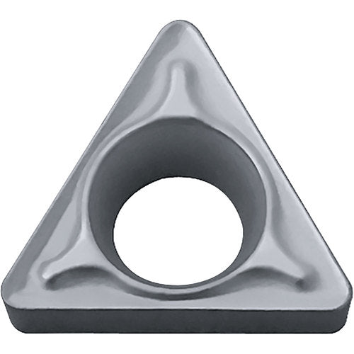 TBMT 12105 DP TN60, 0.0079″ Corner Radius, 1/16″ Thick, 5/32″ Inscribed Circle, TiCN/NbC, Triangle, Turning Indexable Insert - Exact Tooling