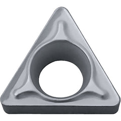 TBMT 12105 DP TN60, 0.0079″ Corner Radius, 1/16″ Thick, 5/32″ Inscribed Circle, TiCN/NbC, Triangle, Turning Indexable Insert - Exact Tooling