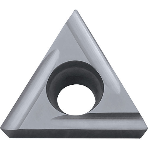 TCGT 2202 F-U TN60, 0.0039″ Corner Radius, 1/8″ Thick, 1/4″ Inscribed Circle, TiCN/NbC, Triangle, Turning Indexable Insert - Exact Tooling