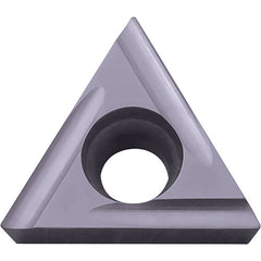 TCGT 221 MF-U PR1225, 1/64″ Corner Radius, 1/8″ Thick, 1/4″ Inscribed Circle, MEGACOAT, Triangle, Turning Indexable Insert - Exact Tooling