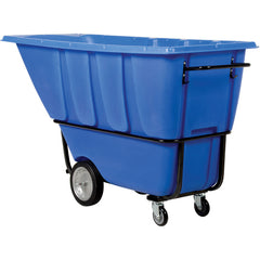 Heavy Duty Tilt Truck 1 Cu Yd Blue - Exact Tooling
