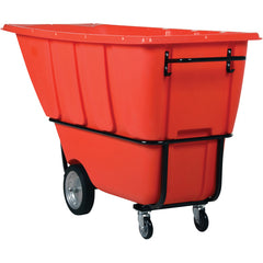 Heavy Duty Tilt Truck 1 Cu Yd Red - Exact Tooling
