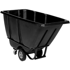 Heavy Duty Tilt Truck 1/2 Cu Yd Black - Exact Tooling