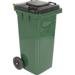 Green Poly Trash Can 32 Gal Capacity - Exact Tooling