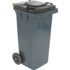 Gray Poly Trash Can 32 Gal Capacity - Exact Tooling