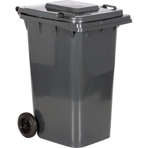 Gray Poly Trash Can 64 Gal Capacity - Exact Tooling