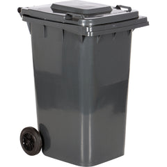 Gray Poly Trash Can 64 Gal Capacity - Exact Tooling