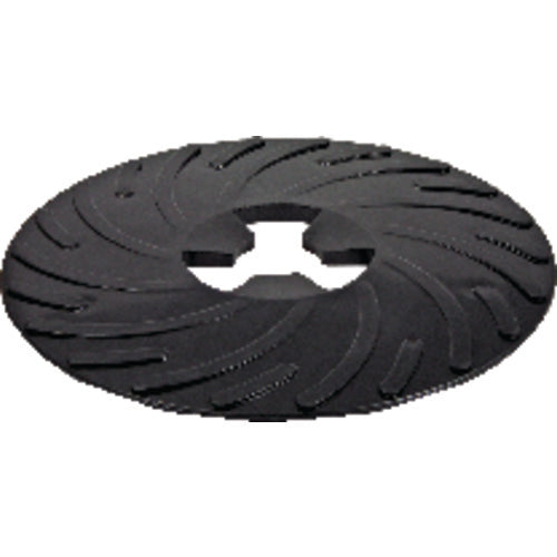 3M Disc Pad Face Plate Ribbed 81733 5″ Hard Black - Exact Tooling