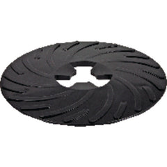 3M Disc Pad Face Plate Ribbed 81733 5″ Hard Black - Exact Tooling