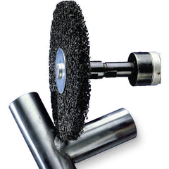 Scotch-Brite Clean and Strip Disc CS-DC SiC Extra Coarse 6″ × 1/2″ - Exact Tooling