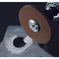 Scotch-Brite EXL Unitized Wheel XL-UW 6A Medium 3″ × 1/4″ × 3/8″ - Exact Tooling