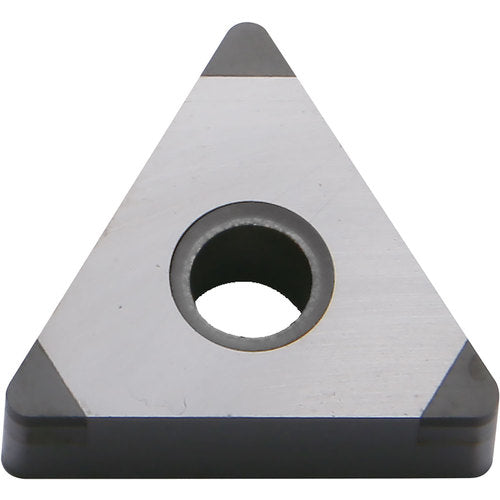 TNGA 331 ME KBN570, 1/64″ Corner Radius, 3/16″ Thick, 3/8″ Inscribed Circle, Triangle, Turning Indexable Insert - Exact Tooling