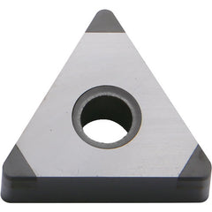 TNGA 331 ME KBN570, 1/64″ Corner Radius, 3/16″ Thick, 3/8″ Inscribed Circle, Triangle, Turning Indexable Insert - Exact Tooling