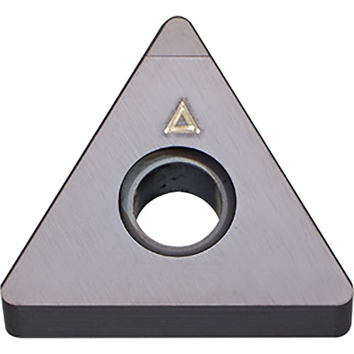 TNGA 3305 SE KBN25M, 0.0079″ Corner Radius, 3/16″ Thick, 3/8″ Inscribed Circle, MEGACOAT, Triangle, Turning Indexable Insert - Exact Tooling