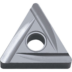 TNGG 322 C TN60, 1/32″ Corner Radius, 1/8″ Thick, 3/8″ Inscribed Circle, TiCN/NbC, Triangle, Turning Indexable Insert - Exact Tooling