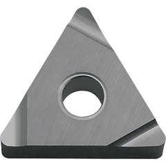 TNGG 332 S TN620, 1/32″ Corner Radius, 3/16″ Thick, 3/8″ Inscribed Circle, TiCN, Triangle, Turning Indexable Insert - Exact Tooling