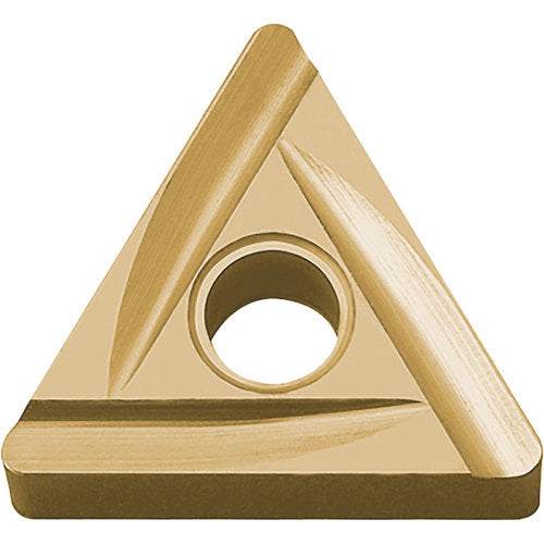 TNGG 331 B PV710, 1/64″ Corner Radius, 3/16″ Thick, 3/8″ Inscribed Circle, TiCN (MEGACOAT NANO), Triangle, Turning Indexable Insert - Exact Tooling
