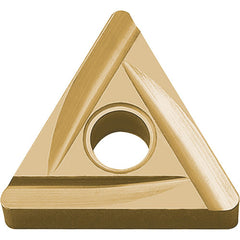 TNGG 3305 B PV720, 0.0079″ Corner Radius, 3/16″ Thick, 3/8″ Inscribed Circle, TiCN (MEGACOAT NANO), Triangle, Turning Indexable Insert - Exact Tooling