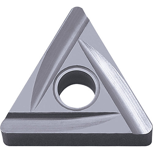 TNGG 332 C PV7010, 1/32″ Corner Radius, 3/16″ Thick, 3/8″ Inscribed Circle, TiCN (MEGACOAT), Triangle, Turning Indexable Insert - Exact Tooling
