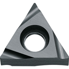 TNGU 1821 MF-F PR1425, 1/64″ Corner Radius, 1/8″ Thick, 7/32″ Inscribed Circle, MEGACOAT NANO, Triangle, Turning Indexable Insert - Exact Tooling