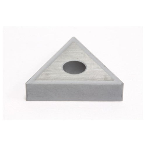 TNMG432ENZ/FNZ G10E, 0.031″ Corner Radius, 3/16″ Thick, 1/2″ Inscribed Circle, Uncoated, 60 Degree Triangle, Turning Insert - Exact Tooling