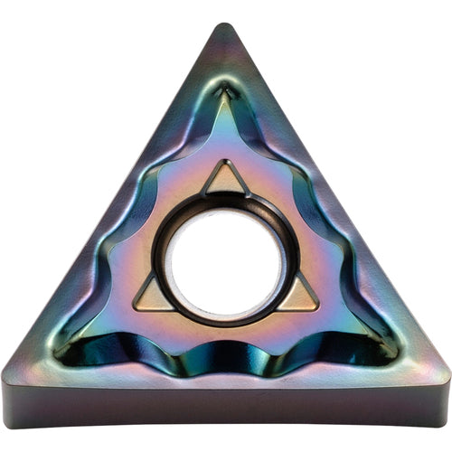 TNMG 332 AH PDL025, 1/32″ Corner Radius, 3/16″ Thick, 3/8″ Inscribed Circle, C, Triangle, Turning Indexable Insert - Exact Tooling