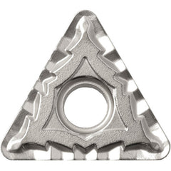 TNMG 331 CQ TN60, 1/64″ Corner Radius, 3/16″ Thick, 3/8″ Inscribed Circle, TiCN/NbC, Triangle, Turning Indexable Insert - Exact Tooling