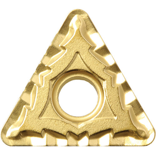 TNMG 432 CQ CA510, 1/32″ Corner Radius, 3/16″ Thick, 1/2″ Inscribed Circle, TiCnulll2O3/TiN, Triangle, Turning Indexable Insert - Exact Tooling