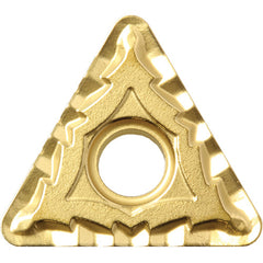 TNMG 331 CQ PV720, 1/64″ Corner Radius, 3/16″ Thick, 3/8″ Inscribed Circle, TiCN (MEGACOAT NANO), Triangle, Turning Indexable Insert - Exact Tooling