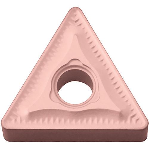 TNMG 333 GC CA320, 3/64″ Corner Radius, 3/16″ Thick, 3/8″ Inscribed Circle, TiCnulll2O3/Ti, Triangle, Turning Indexable Insert - Exact Tooling