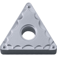 TNMG 3305 GP TN60, 0.0079″ Corner Radius, 3/16″ Thick, 3/8″ Inscribed Circle, TiCN/NbC, Triangle, Turning Indexable Insert - Exact Tooling