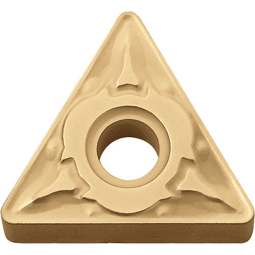 TNMG 332 GT CA5525, 1/32″ Corner Radius, 3/16″ Thick, 3/8″ Inscribed Circle, TiCnulll2O3/TiN, Triangle, Turning Indexable Insert - Exact Tooling