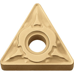 TNMG 332 GT CA5525, 1/32″ Corner Radius, 3/16″ Thick, 3/8″ Inscribed Circle, TiCnulll2O3/TiN, Triangle, Turning Indexable Insert - Exact Tooling