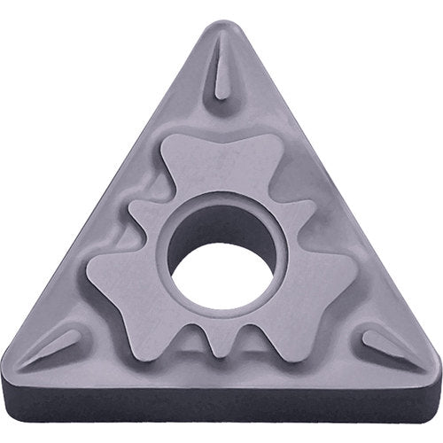 TNMG 332 HQ PV7025, 1/32″ Corner Radius, 3/16″ Thick, 3/8″ Inscribed Circle, TiCN (MEGACOAT), Triangle, Turning Indexable Insert - Exact Tooling