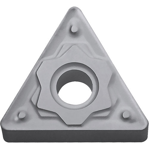 TNMG 331 HS TN60, 1/64″ Corner Radius, 3/16″ Thick, 3/8″ Inscribed Circle, TiCN/NbC, Triangle, Turning Indexable Insert - Exact Tooling