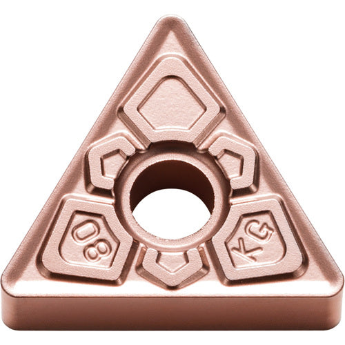 TNMG 331 KG CA320, 1/64″ Corner Radius, 3/16″ Thick, 3/8″ Inscribed Circle, TiCnulll2O3/Ti, Triangle, Turning Indexable Insert - Exact Tooling