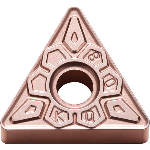 TNMG 332 KQ CA320, 1/32″ Corner Radius, 3/16″ Thick, 3/8″ Inscribed Circle, TiCnulll2O3/Ti, Triangle, Turning Indexable Insert - Exact Tooling