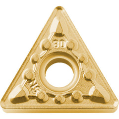 TNMG 332 MS CA6525, 1/32″ Corner Radius, 3/16″ Thick, 3/8″ Inscribed Circle, TiCnulll2O3/TiN, Triangle, Turning Indexable Insert - Exact Tooling