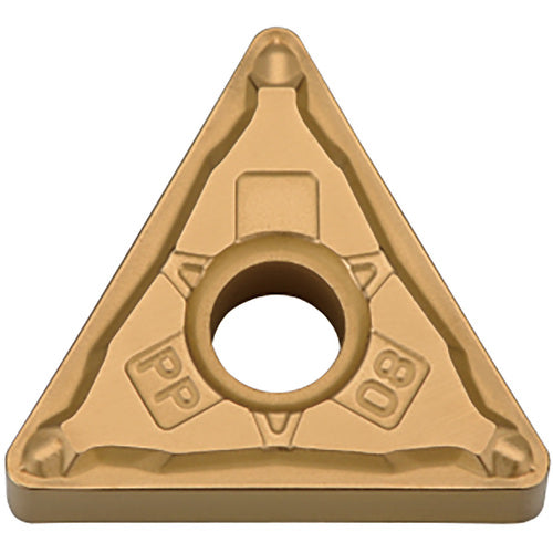 TNMG 332 PP TN620, 1/32″ Corner Radius, 3/16″ Thick, 3/8″ Inscribed Circle, TiCN, Triangle, Turning Indexable Insert - Exact Tooling