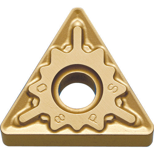 TNMG 331 PS CA525, 1/64″ Corner Radius, 3/16″ Thick, 3/8″ Inscribed Circle, TiCnulll2O3/TiN, Triangle, Turning Indexable Insert - Exact Tooling