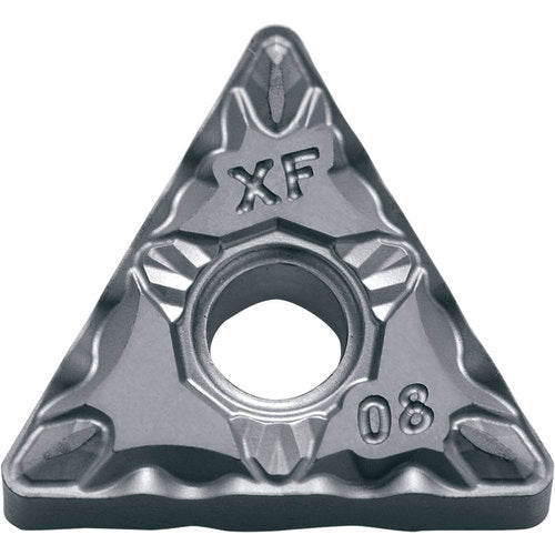 TNMG 331 XF PV7010, 1/64″ Corner Radius, 3/16″ Thick, 3/8″ Inscribed Circle, TiCN (MEGACOAT), Triangle, Turning Indexable Insert - Exact Tooling
