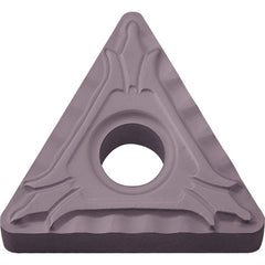 TNMG 332 XP PV7025, 1/32″ Corner Radius, 3/16″ Thick, 3/8″ Inscribed Circle, TiCN (MEGACOAT), Triangle, Turning Indexable Insert - Exact Tooling