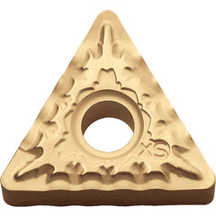 TNMG 332 XS CA5515, 1/32″ Corner Radius, 3/16″ Thick, 3/8″ Inscribed Circle, TiCnulll2O3/TiN, Triangle, Turning Indexable Insert - Exact Tooling