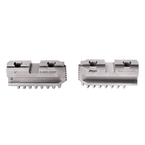 Hard Master Jaws for Scroll Chuck 10" 2-Jaw 2 Pc Set - Exact Tooling