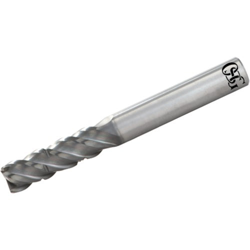 ‎1/4″ Dia. × 1/4″ Shank × 3/4″ DOC × 2-3/4″ OAL, Carbide, Duarise, 4 Flute, Shrink Fit, Square, Solid End Mill - Exact Tooling