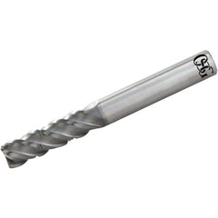 ‎1/4″ Dia. × 1/4″ Shank × 1″ DOC × 2-3/4″ OAL, Carbide, Duarise, 4 Flute, Shrink Fit, Square, Solid End Mill