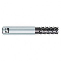 8mm x 8mm x 19mm x 60mm 6Fl 0.5mm C/R Carbide End Mill - EXO - Exact Tooling